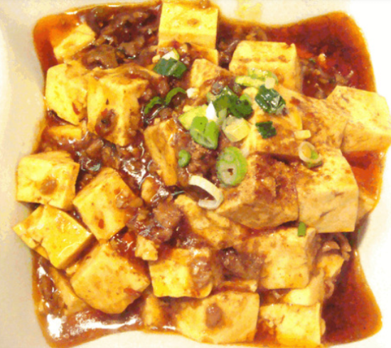 Braised Bean Curd with Spinach